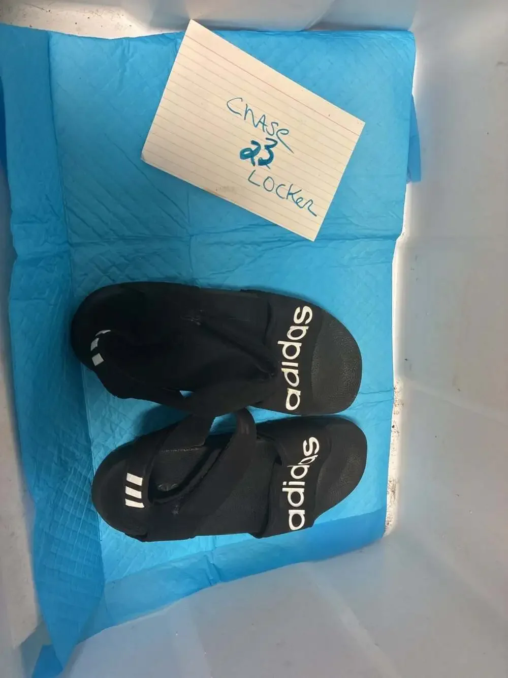 Adidas Comfort Sandal Black/White Slide Sandals